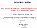 Adelaide Limo Stretch Limousine Hire 4WD Bus Coach Charter Tours Wedding Transport Airport Transfers Australia