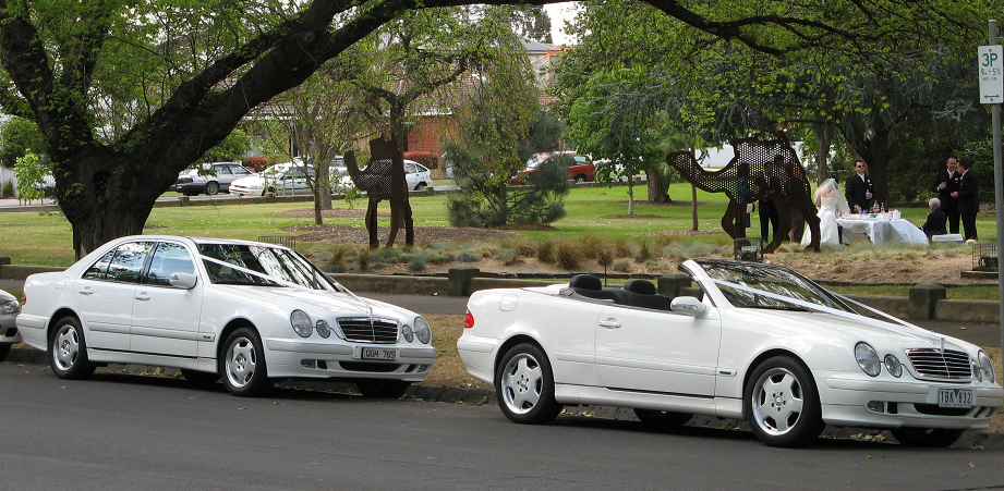 Mercedes benz wedding cars melbourne #2